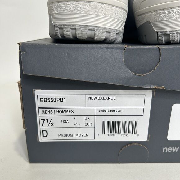 New Balance Shoes 550 “White Grey” 2024 main image 4